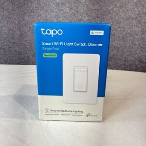 Tapo Smart Wi‎ Fi Light Switch Dimmer Single Pole TP Link S505D Matter Certified